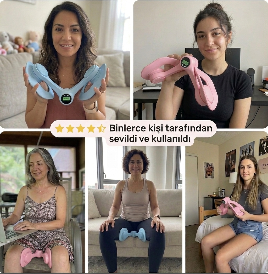İovy™ İç Bacak Sıkılaştırma ve Uyluk Egzersiz Aleti